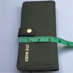 Green Steve Madden wallet